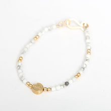 画像をギャラリービューアに読み込む, DOWBL/ ダブル/ Circle Grain Gold Beads Bracelet  【全1色】