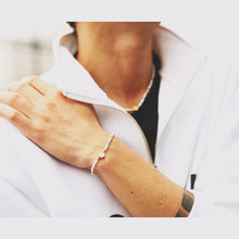 画像をギャラリービューアに読み込む, DOWBL/ ダブル/ Circle Grain Gold Beads Bracelet  【全1色】