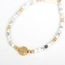 画像をギャラリービューアに読み込む, DOWBL/ ダブル/ Circle Grain Gold Beads Bracelet  【全1色】