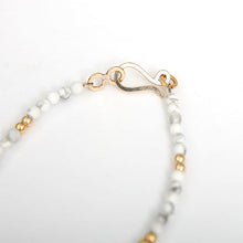 画像をギャラリービューアに読み込む, DOWBL/ ダブル/ Circle Grain Gold Beads Bracelet  【全1色】