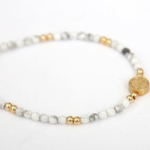 画像をギャラリービューアに読み込む, DOWBL/ ダブル/ Circle Grain Gold Beads Bracelet  【全1色】