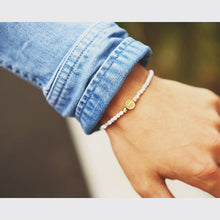 画像をギャラリービューアに読み込む, DOWBL/ ダブル/ Circle Grain Beads Bracelet  【全1色】