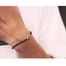 画像をギャラリービューアに読み込む, DOWBL/ ダブル/ Circle Onyx Beads Bracelet  【全1色】