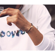 画像をギャラリービューアに読み込む, DOWBL/ ダブル/ Circle Onyx Beads Bracelet  【全1色】