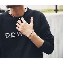 画像をギャラリービューアに読み込む, DOWBL/ ダブル/ Circle Onyx Gold Beads Bracelet  【全1色】
