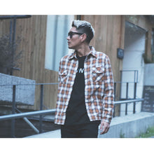 画像をギャラリービューアに読み込む, DOWBL/ ダブル/ Revitalizin Damage Check Shirt  【全1色】
