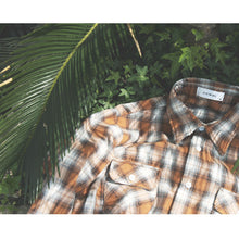 画像をギャラリービューアに読み込む, DOWBL/ ダブル/ Revitalizin Damage Check Shirt  【全1色】