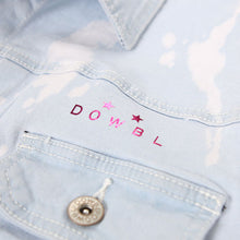 画像をギャラリービューアに読み込む, DOWBL/ ダブル/ Brilliant Rhombus Bleach Denim JKT  【全1色】