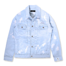 画像をギャラリービューアに読み込む, DOWBL/ ダブル/ Brilliant Rhombus Bleach Denim JKT  【全1色】