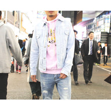 画像をギャラリービューアに読み込む, DOWBL/ ダブル/ Brilliant Rhombus Bleach Denim JKT  【全1色】