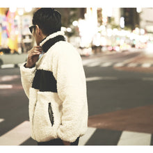 画像をギャラリービューアに読み込む, DOWBL/ ダブル/ Classy Bicolored Boa JKT  【全1色】