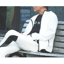 画像をギャラリービューアに読み込む, DOWBL/ ダブル/ Studded Logo Nylon JKT  【全1色】