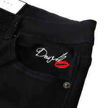 画像をギャラリービューアに読み込む, DOWBL/ ダブル/ Sable Kiss Logo Strech Skinny Pants  【全1色】