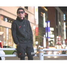 画像をギャラリービューアに読み込む, DOWBL/ ダブル/ E.T.U Kiss Logo Nylon JKT  【全2色】
