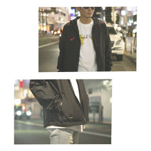 画像をギャラリービューアに読み込む, DOWBL/ ダブル/ E.T.U Kiss Logo Nylon JKT  【全2色】
