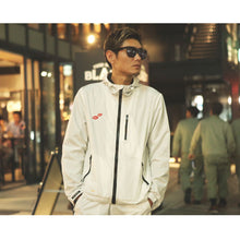 画像をギャラリービューアに読み込む, DOWBL/ ダブル/ E.T.U Kiss Logo Nylon JKT  【全2色】