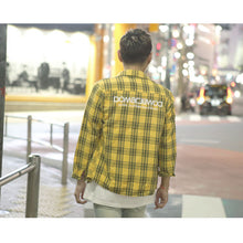 画像をギャラリービューアに読み込む, DOWBL/ ダブル/ Insane Rhombus Logo Check Shirt  【全2色】