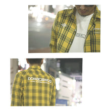 画像をギャラリービューアに読み込む, DOWBL/ ダブル/ Insane Rhombus Logo Check Shirt  【全2色】