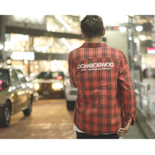 画像をギャラリービューアに読み込む, DOWBL/ ダブル/ Insane Rhombus Logo Check Shirt  【全2色】