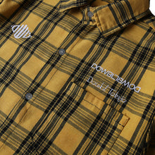 画像をギャラリービューアに読み込む, DOWBL/ ダブル/ Insane Rhombus Logo Check Shirt  【全2色】