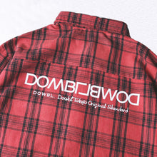 画像をギャラリービューアに読み込む, DOWBL/ ダブル/ Insane Rhombus Logo Check Shirt  【全2色】