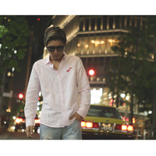 画像をギャラリービューアに読み込む, DOWBL/ ダブル/ Kiss Logo Pleasant Linen Shirt  【全1色】