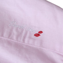画像をギャラリービューアに読み込む, DOWBL/ ダブル/ Kiss Logo Pleasant Linen Shirt  【全1色】