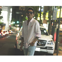 画像をギャラリービューアに読み込む, DOWBL/ ダブル/ Kiss Logo Pleasant Linen Shirt  【全1色】