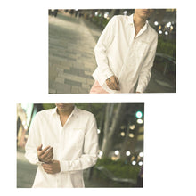 画像をギャラリービューアに読み込む, DOWBL/ ダブル/ Gradation Kiss Logo Hemp Shirt  【全1色】