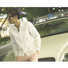 画像をギャラリービューアに読み込む, DOWBL/ ダブル/ Gradation Kiss Logo Hemp Shirt  【全1色】