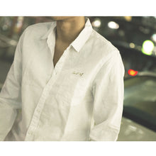 画像をギャラリービューアに読み込む, DOWBL/ ダブル/ Gradation Kiss Logo Hemp Shirt  【全1色】