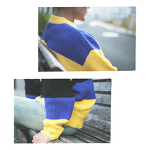 画像をギャラリービューアに読み込む, DOWBL/ ダブル/ Trichromatic Spring Knit  【全2色】