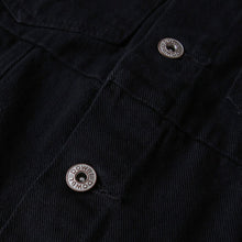 画像をギャラリービューアに読み込む, DOWBL/ ダブル/ Cruisy Star Damage Black Denim JKT  【全1色】