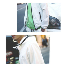 画像をギャラリービューアに読み込む, DOWBL/ ダブル/ Showily Rhombus Nylon JKT  【全1色】