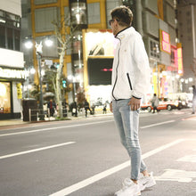 画像をギャラリービューアに読み込む, DOWBL/ ダブル/ Showily Rhombus Nylon JKT  【全1色】