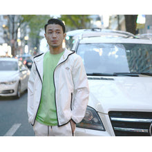 画像をギャラリービューアに読み込む, DOWBL/ ダブル/ Showily Rhombus Nylon JKT  【全1色】