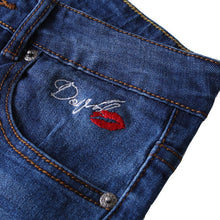 画像をギャラリービューアに読み込む, DOWBL/ ダブル/ Smashing Kiss Logo Strech Skinny Pants  【全1色】
