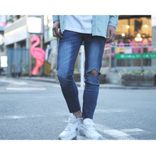 画像をギャラリービューアに読み込む, DOWBL/ ダブル/ Smashing Kiss Logo Strech Skinny Pants  【全1色】