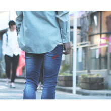 画像をギャラリービューアに読み込む, DOWBL/ ダブル/ Smashing Kiss Logo Strech Skinny Pants  【全1色】