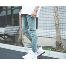 画像をギャラリービューアに読み込む, DOWBL/ ダブル/ Improves Damage Clash Denim  【全1色】