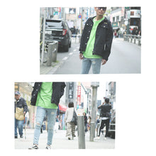 画像をギャラリービューアに読み込む, DOWBL/ ダブル/ Blue Kiss Logo Damage Skinny Denim  【全1色】