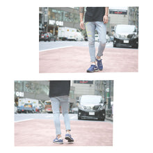 画像をギャラリービューアに読み込む, DOWBL/ ダブル/ The Sole Neon Color Logo Skinny Denim  【全1色】