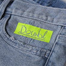 画像をギャラリービューアに読み込む, DOWBL/ ダブル/ The Sole Neon Color Logo Skinny Denim  【全1色】