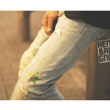画像をギャラリービューアに読み込む, DOWBL/ ダブル/ Star Botanical Damage Denim  【全1色】