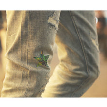 画像をギャラリービューアに読み込む, DOWBL/ ダブル/ Star Botanical Damage Denim  【全1色】