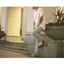 画像をギャラリービューアに読み込む, DOWBL/ ダブル/ Hologram Logo Clash Skinny Denim  【全1色】