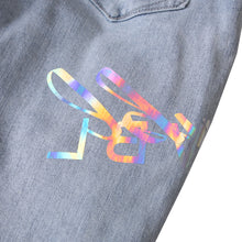 画像をギャラリービューアに読み込む, DOWBL/ ダブル/ Hologram Logo Clash Skinny Denim  【全1色】