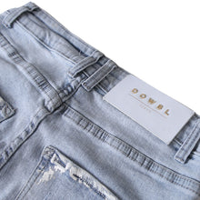画像をギャラリービューアに読み込む, DOWBL/ ダブル/ Hologram Logo Clash Skinny Denim  【全1色】