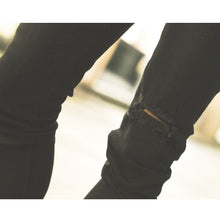 画像をギャラリービューアに読み込む, DOWBL/ ダブル/ Gradation Kiss Logo Strech Skinny Pants  【全1色】