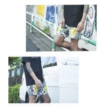 画像をギャラリービューアに読み込む, DOWBL/ ダブル/ Solemn Flower Logo Camoflage Shorts  【全1色】
